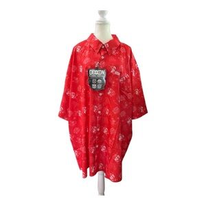 Dixxon Flannel Co. “The 350” Men’s Red Button-Down Shirt Size 5X